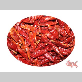 Chillie - Schoten - rot 4-7cm - ganz        250g   AZX756