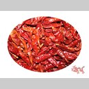 Chillie - Schoten - rot 4-7cm - ganz        500g   AZX756